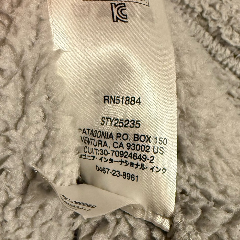 Patagonia Women's Los Gatos 1/4-Zip Sz Medium Drifter Grey - Picture 7 of 7